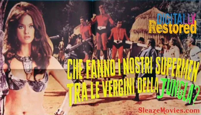 Three Supermen in the Jungle (1970) watch online